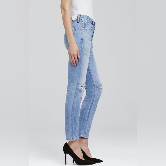 Citizen of Humanity - Liya High Rise Classic Fit Torn - Picture 2 of 8